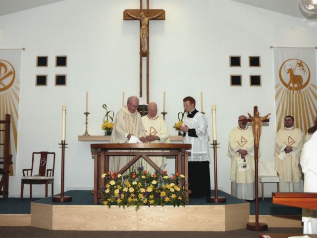  Rededication on March 19th (Feast of St Joseph) 2009.